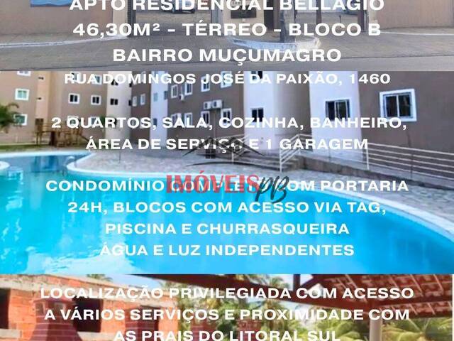 #1391 - Apartamento para Venda em João Pessoa - PB - 1